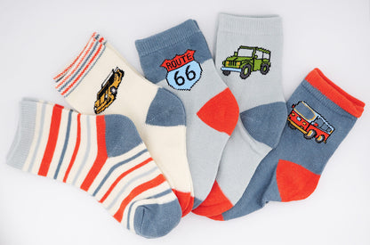 5 Paar zauberhafte Socken