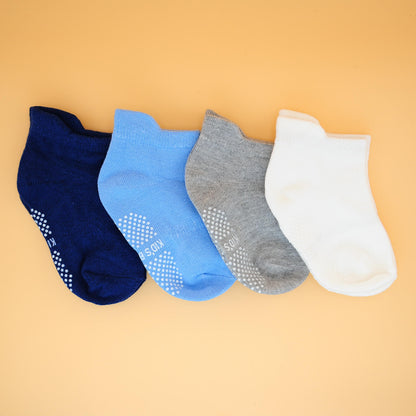 4 Paar anti-rutsch Sommer-Socken